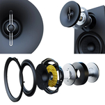 ELAC Debut 3.0 F6.3 Kolumny podłogowe + Yamaha R-N800A Amplituner stereo z MusicCast DAB+ - 3