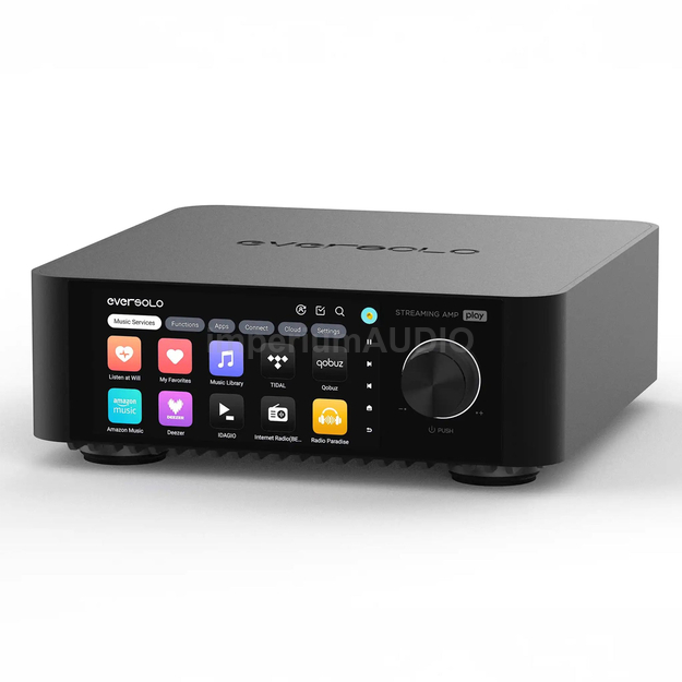 EverSolo PLAY - Wzmacniacz ALL-IN-ONE Ekran LCD 5,5 Tidal Spotify