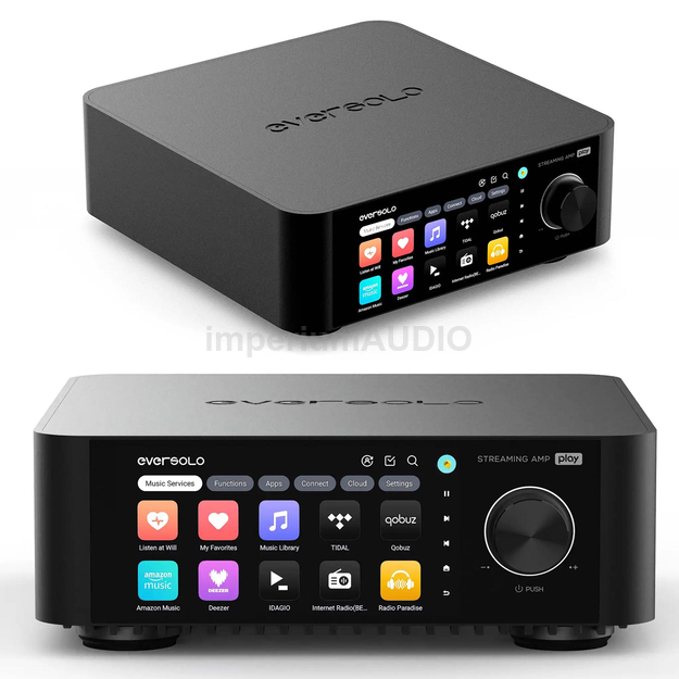 EverSolo PLAY - Wzmacniacz ALL-IN-ONE Ekran LCD 5,5 Tidal Spotify