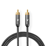 Nedis Profigold Kabel do subwoofera 1x RCA - 1x RCA 5m - 4