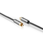 Nedis Profigold Kabel do subwoofera 1x RCA - 1x RCA 5m - 5