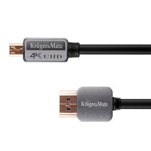 Kruger&Matz Kabel HDMI - micro HDMI (A-D) 3m