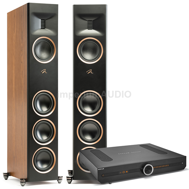 MARTIN LOGAN Motion Reimagined XT F100 + Roksan Attessa Streaming Amplifier MQA Tidal BluOS