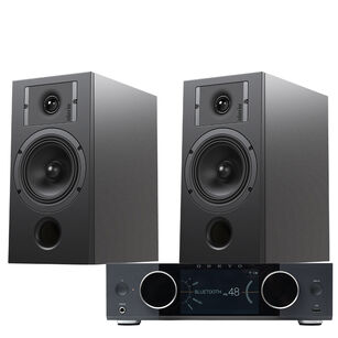 Indiana Line DIVA 3 Kolumny podstawkowe + ONKYO Muse Y-40 Wzmacniacz All-in-One Axign Class D MOSFET HDMI ARC