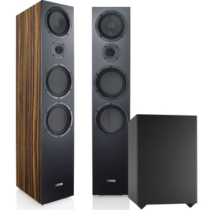 Canton GLE 90 S2 Makassar + Indiana Line Basso 880 Zestaw 2.1