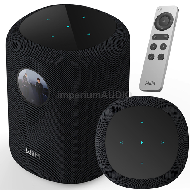 WiiM Sound Inteligentny głośnik 100 W AI RoomFit 1,8″ LCD Wi-Fi 6E TIDAL Spotify