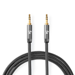 Nedis Profigold Kabel Audio Stereo 1x JACK 3,5mm - 1x JACK 3,5mm 1m - 4