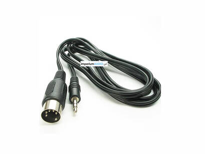 Cabletech Kabel audio 5 Din DMX - Jack 1,2m