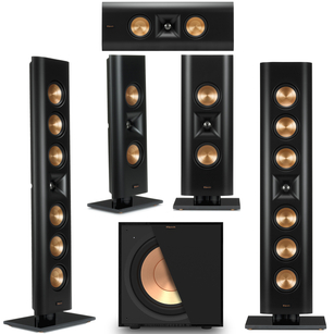 KLIPSCH RP-640D + RP-240D + R-121SW Zestaw kolumn naściennych On-Wall 5.1
