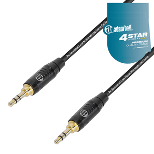 ADAM HALL K4BWW ZBALANSOWANY KABEL STEREO JACK 3.5mm - JACK 3.5mm 1.5m