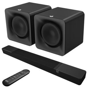 Klipsch FLEXUS CORE 200 Soundbar 3.1.2 + 2x SUB 100 10" Subwoofer HDMI eARC