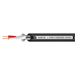 Adam Hall 4 STAR M 230 BLACK Kabel mikrofonowy 2 x 0,30 mm² 100m - 2