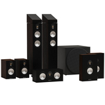 MONITOR AUDIO Bronze 7G 300 + 50 + Centre + On-wall + AMS + VESTRA W12 Zestaw kolumn 9.1 - 2