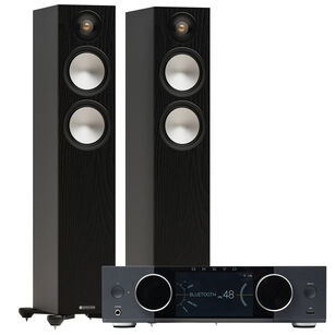 MONITOR AUDIO Bronze 300 7G Kolumna podłogowa + ONKYO Muse Y-40 Wzmacniacz All-in-One Axign HDMI ARC