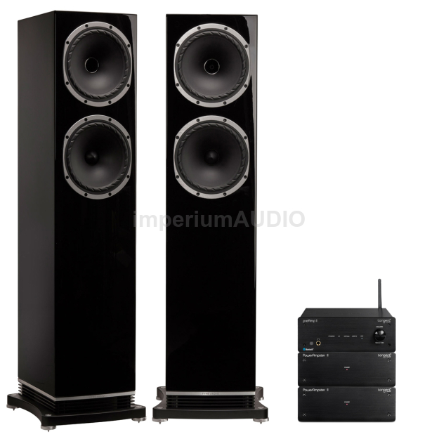 FYNE AUDIO F502 + Tangent PowerAmpster II + PreAmp II DUAL MONO 2x 200W