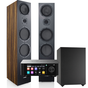 Canton GLE 90 S2 Makassar + Indiana Line Basso 880 + EverSolo PLAY ALL-IN-ONE