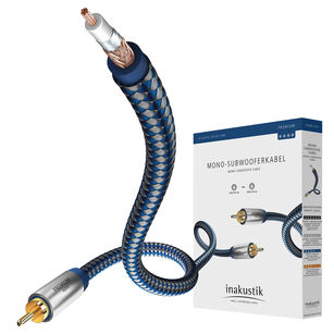 Inakustik Premium II Audio Mono-Sub Kabel do subwoofera TYP 1xRCA-1xRCA 3m