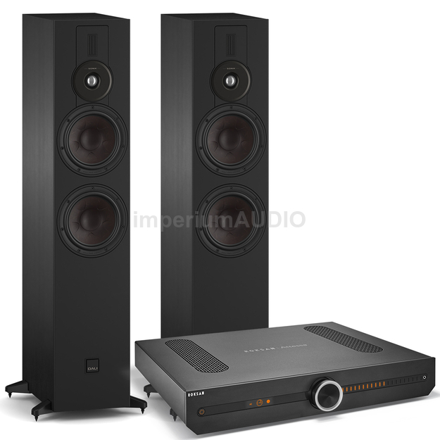 Dali SONIK 7 Kolumny podłogowe SMC + Roksan Attessa Amplifier Stereo Zintegrowany wzmacniacz