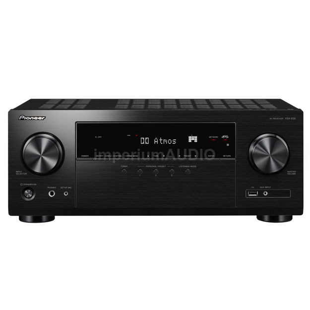 PIONEER VSX-935 Amplituner 7.2 4K/8K HDR10+ ATMOS ZONE2 DAB