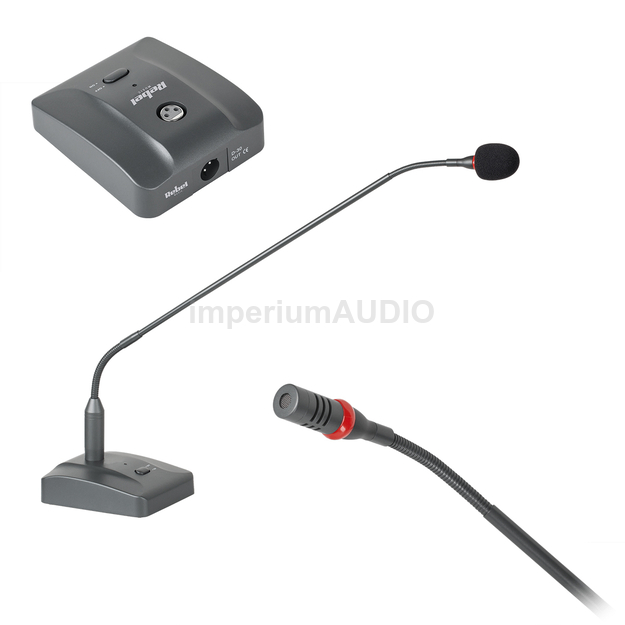 Rebel Mikrofon D-30 ELASTYCZNE REMIĘ GĘSIA SZYJA 54cm + Kabel 8m