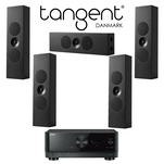 Tangent Spectrum II XLCR x5 + YAMAHA RX-V6A Zestaw kina 5.0 - 2