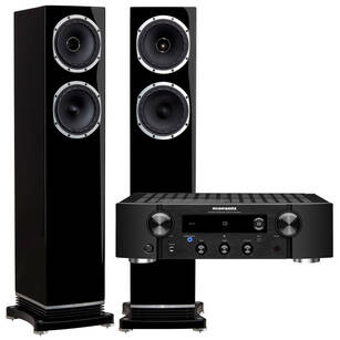 FYNE AUDIO F501 GLOSS + Marantz PM7000N Czarny