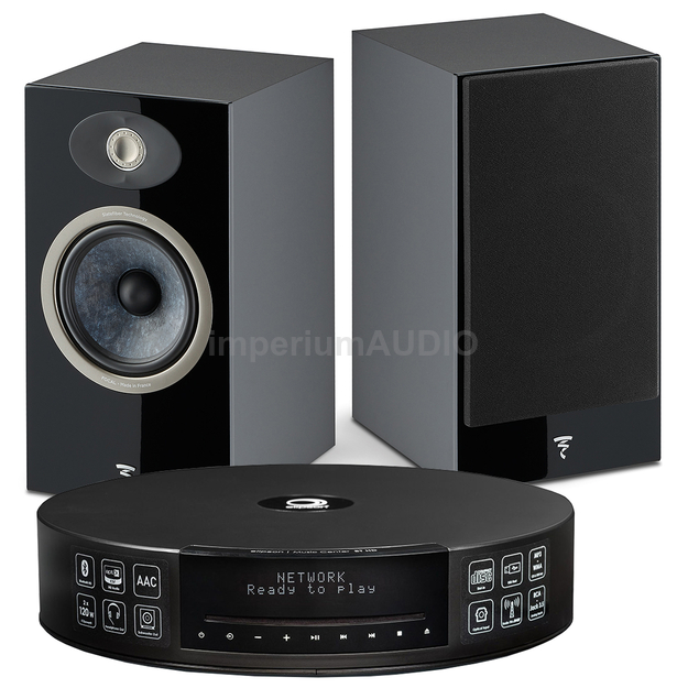 FOCAL THEVA N°1 +  Elipson Music Center Connect HD Amplituner all-in-one Streamer CD Wi-Fi Tidal Spotify