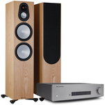 MONITOR AUDIO Silver 500 + CAMBRIDGE AUDIO CXA81 MK II 2x120W SABRE32 DAC - 5