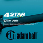 Adam Hall K4 L215 Profesjonalny Kabel głośnikowy Speakon - Jack 2x 1,5mm² 15m - 4
