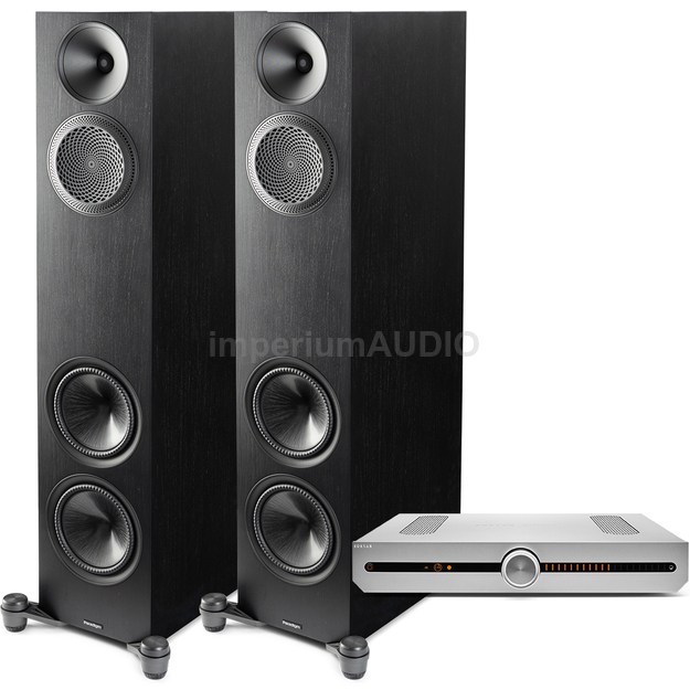 Paradigm PREMIER 820F v2 + Roksan Attessa Amplifier Silver Zintegrowany wzmacniacz