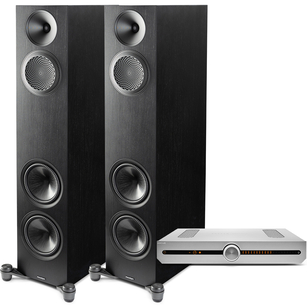 Paradigm PREMIER 820F v2 + Roksan Attessa Amplifier Silver Zintegrowany wzmacniacz