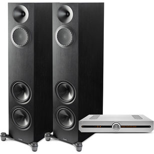 Paradigm PREMIER 820F v2 + Roksan Attessa Amplifier Silver Zintegrowany wzmacniacz