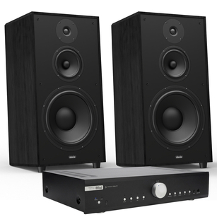 Indiana Line Utah 5 Kolumny podłogowe vintage + Musical Fidelity B1xi Zintegrowany wzmacniacz stereo EISA