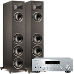 MARTIN LOGAN FOUNDATION F2 Gen2 Folded Motion S Black + Yamaha R-N600A Amplituner stereo z MusicCast z DAB+ - 2