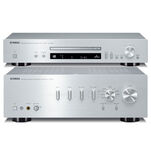 Yamaha R-N600A Amplituner stereo z MusicCast + YAMAHA CD-S303 Odtwarzacz CD - 2