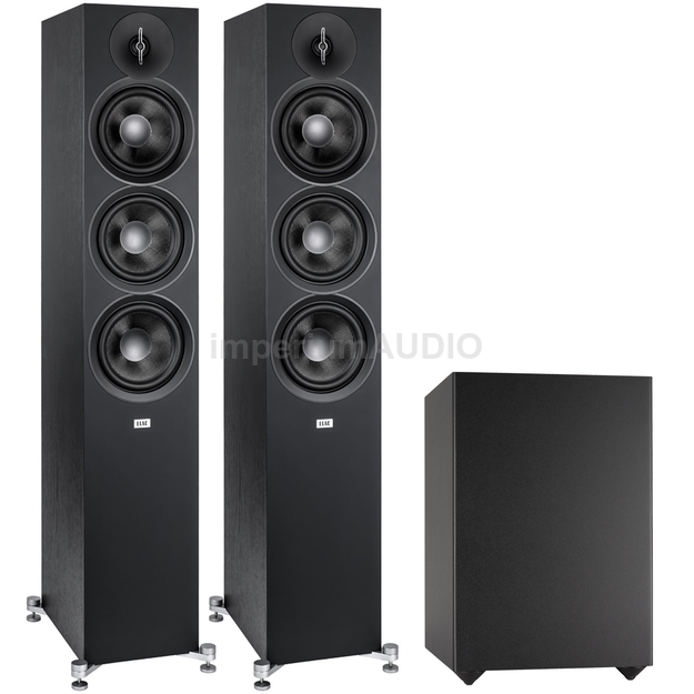 ELAC Debut 3.0 F6.3 + Indiana Line Basso 880 Zestaw 2.1