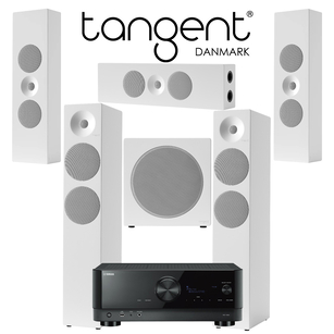Tangent Spectrum II X6 x2 + XLCR x3 + XSW8 + YAMAHA RX-V6A Zestaw kina 5.1