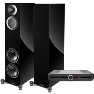 Paradigm PREMIER 720F v2 + Roksan Attessa Amplifier Black Zintegrowany wzmacniacz