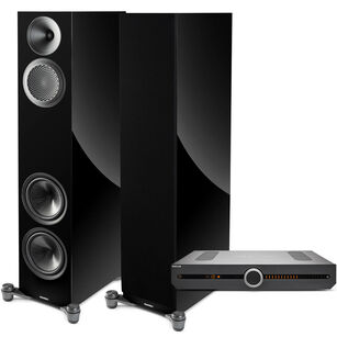 Paradigm PREMIER 720F v2 + Roksan Attessa Amplifier Black Zintegrowany wzmacniacz
